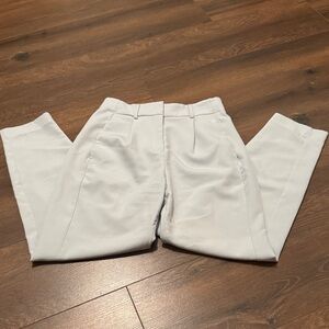 Express Ankle High Rise Light Blue Pants